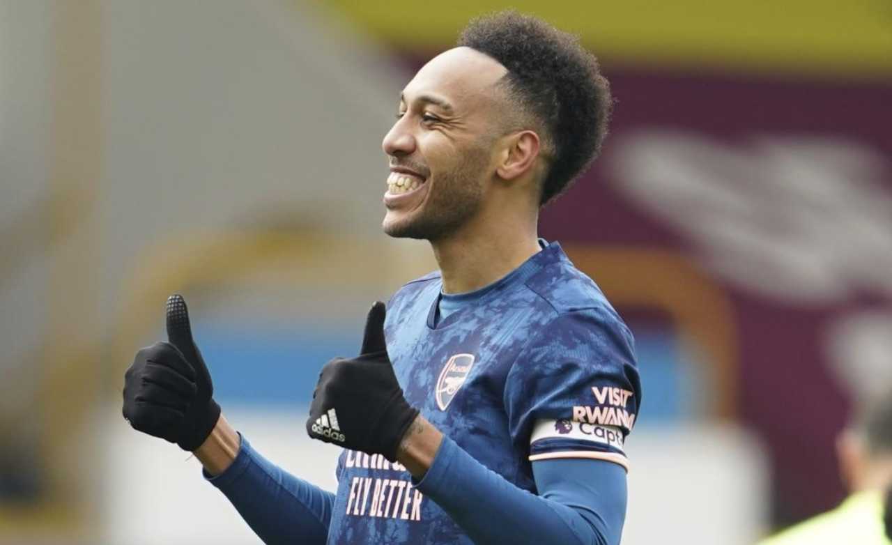 calciomercato aubameyang barcellona