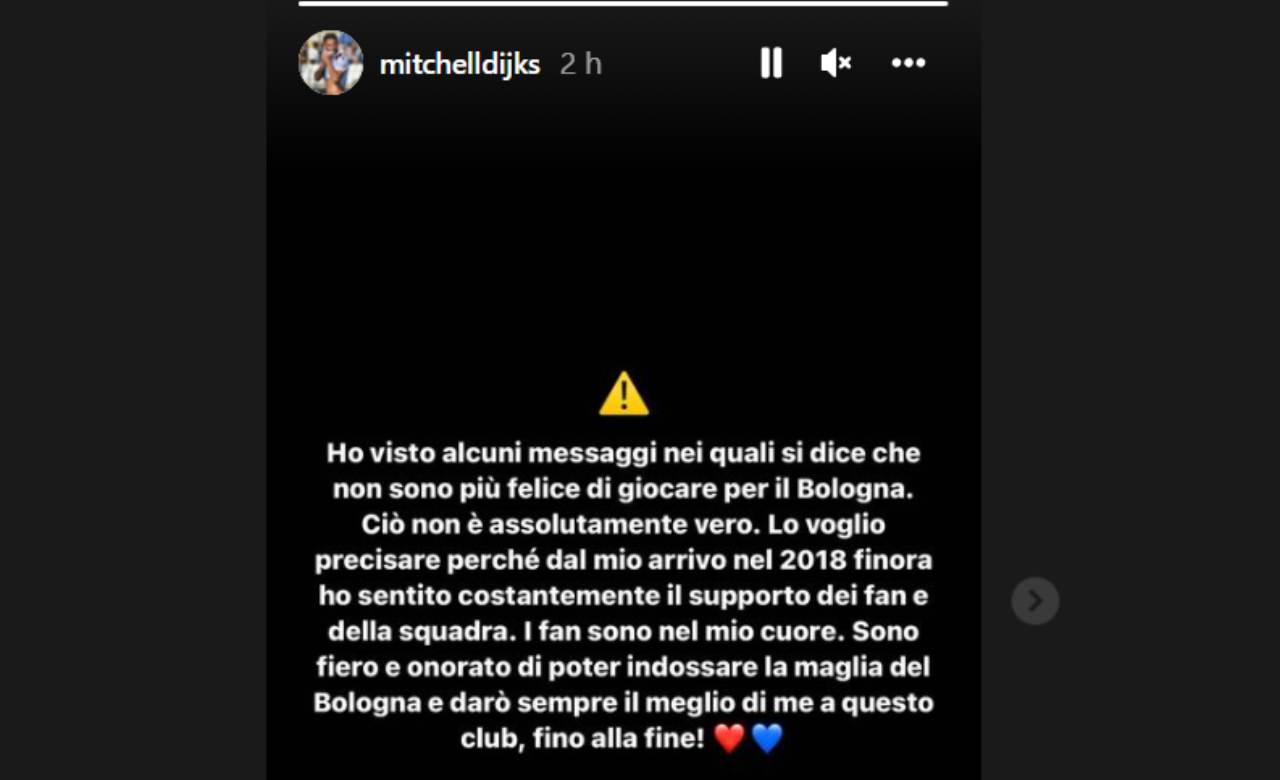 Bologna Dijks Mihajlovic