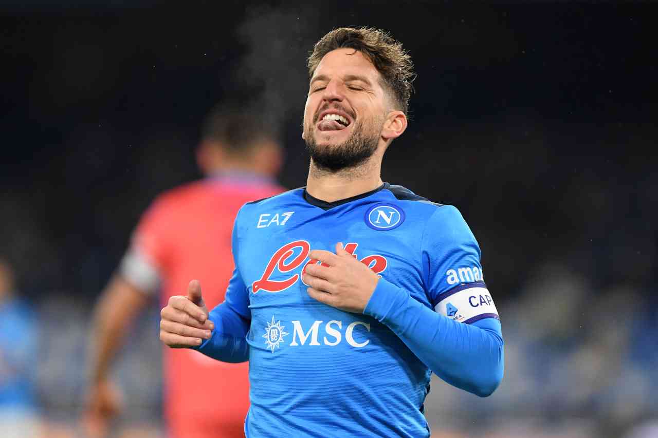 Calciomercato Napoli Dries Mertens Toronto