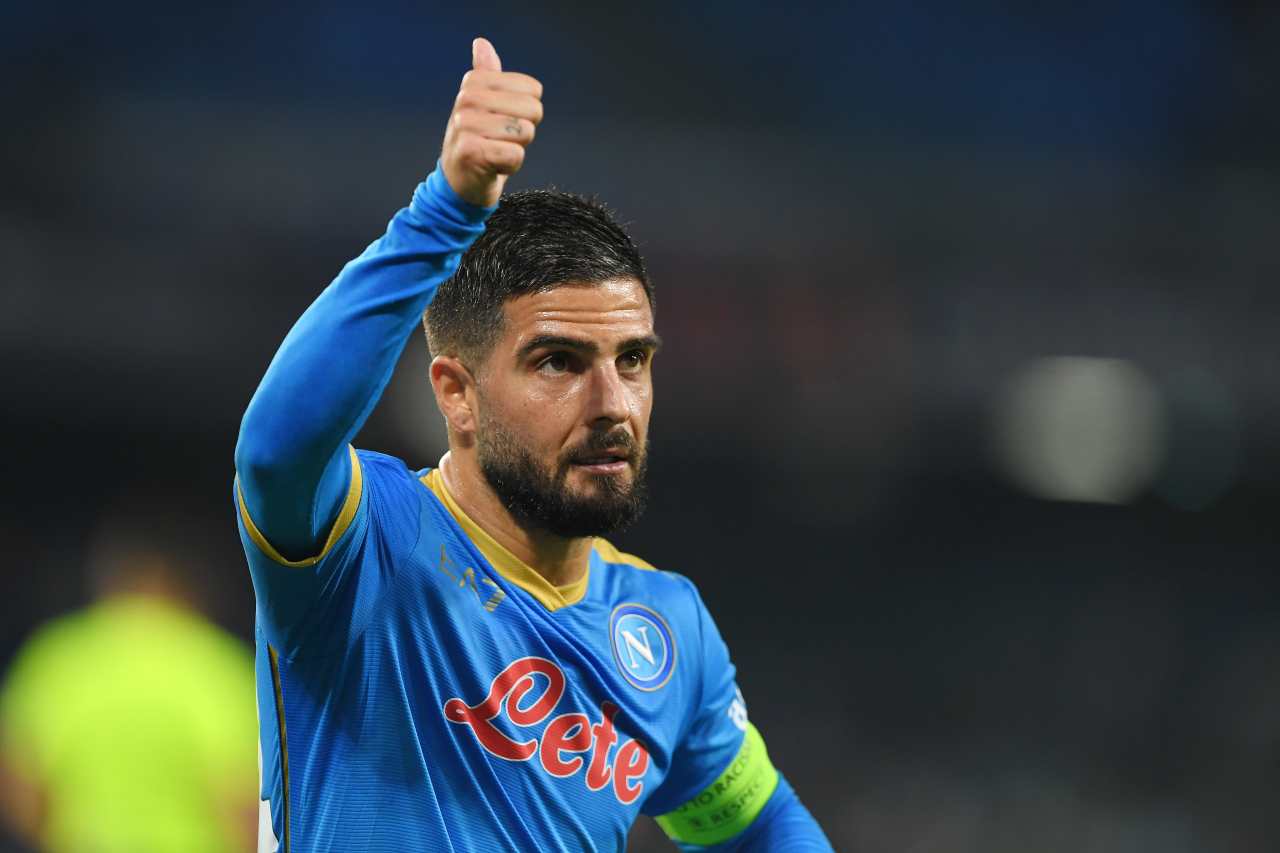 infortunio napoli insigne