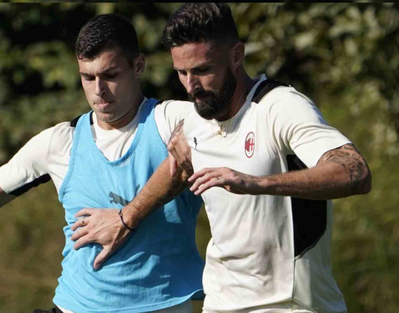 Calciomercato Milan, Pellegri Giroud