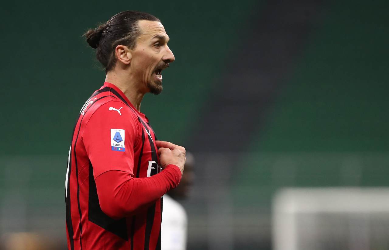 Milan, infortunio Ibrahimovic