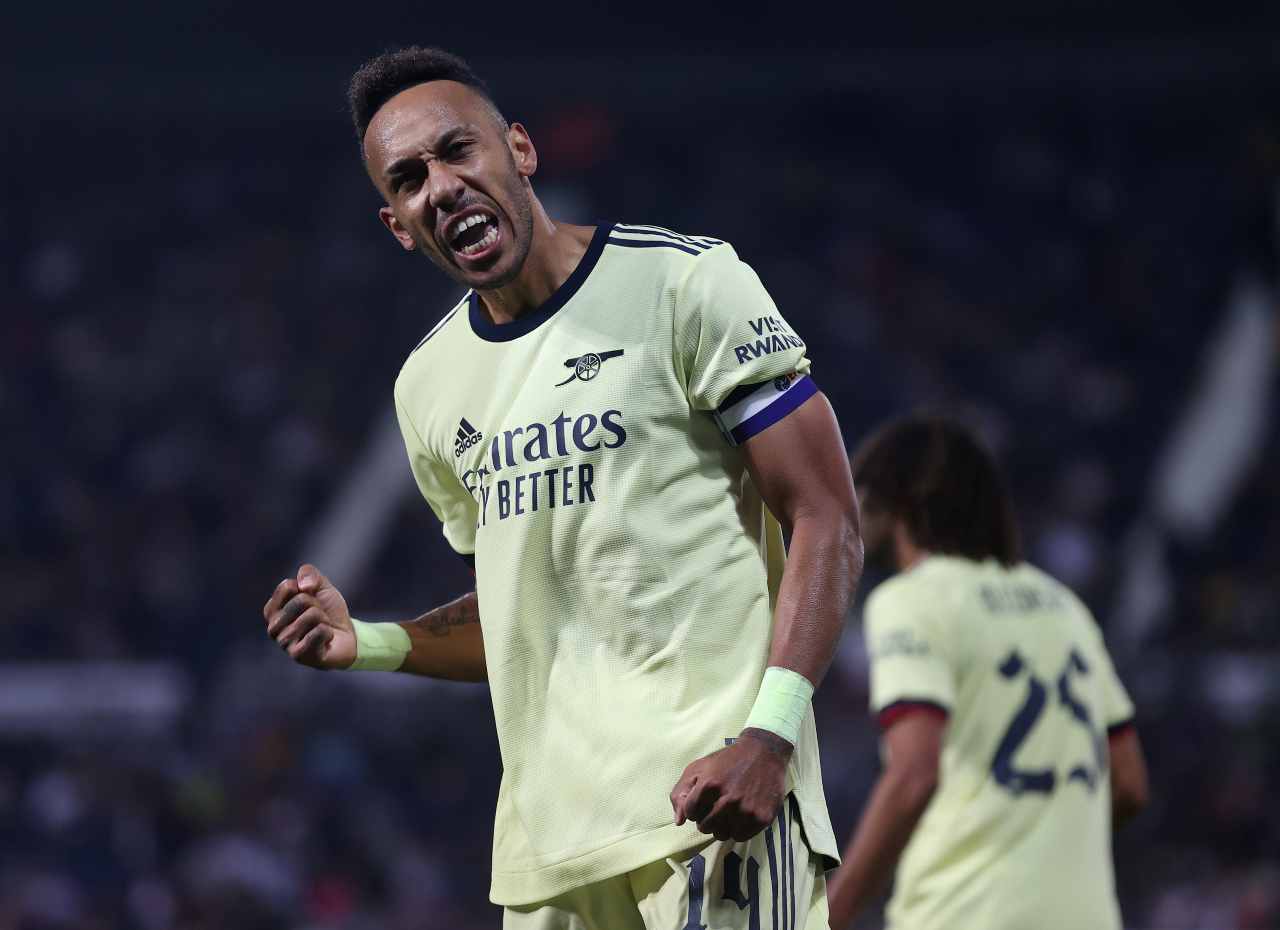 calciomercato aubameyang arsenal