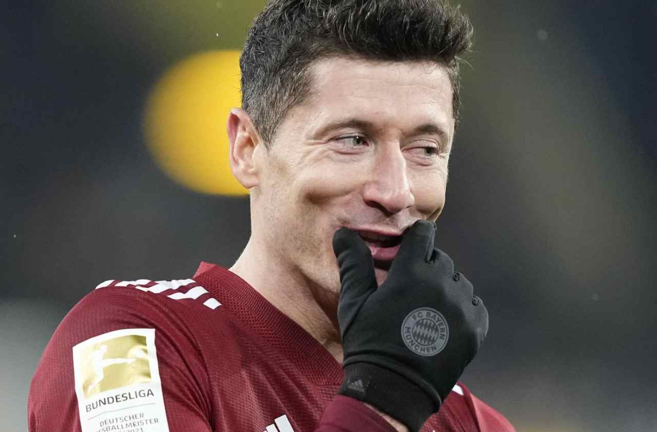 lewandowski Real Madrid calciomercato