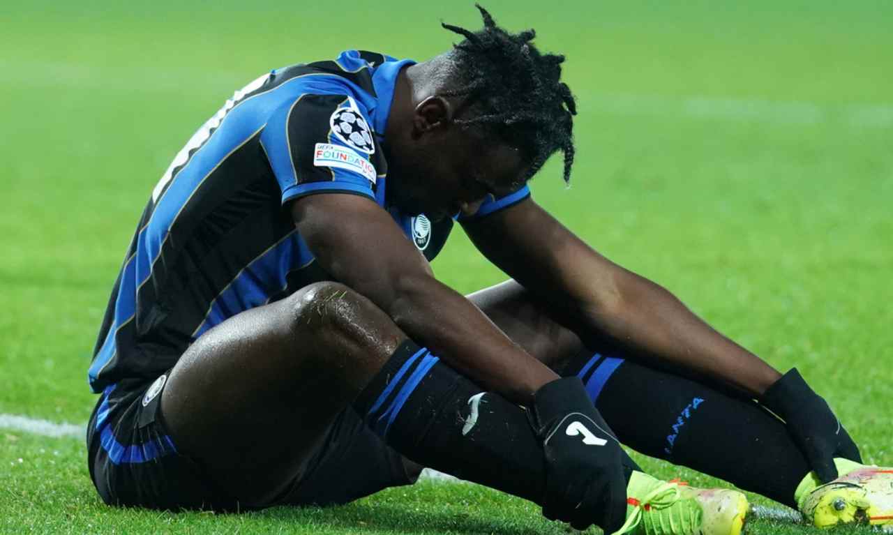 zapata infortunio tempi recupero