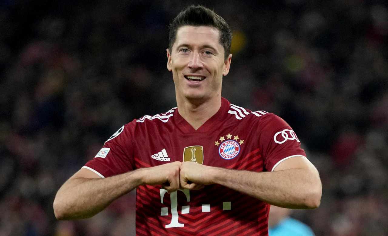 Robert Lewandowski Bayern Monaco