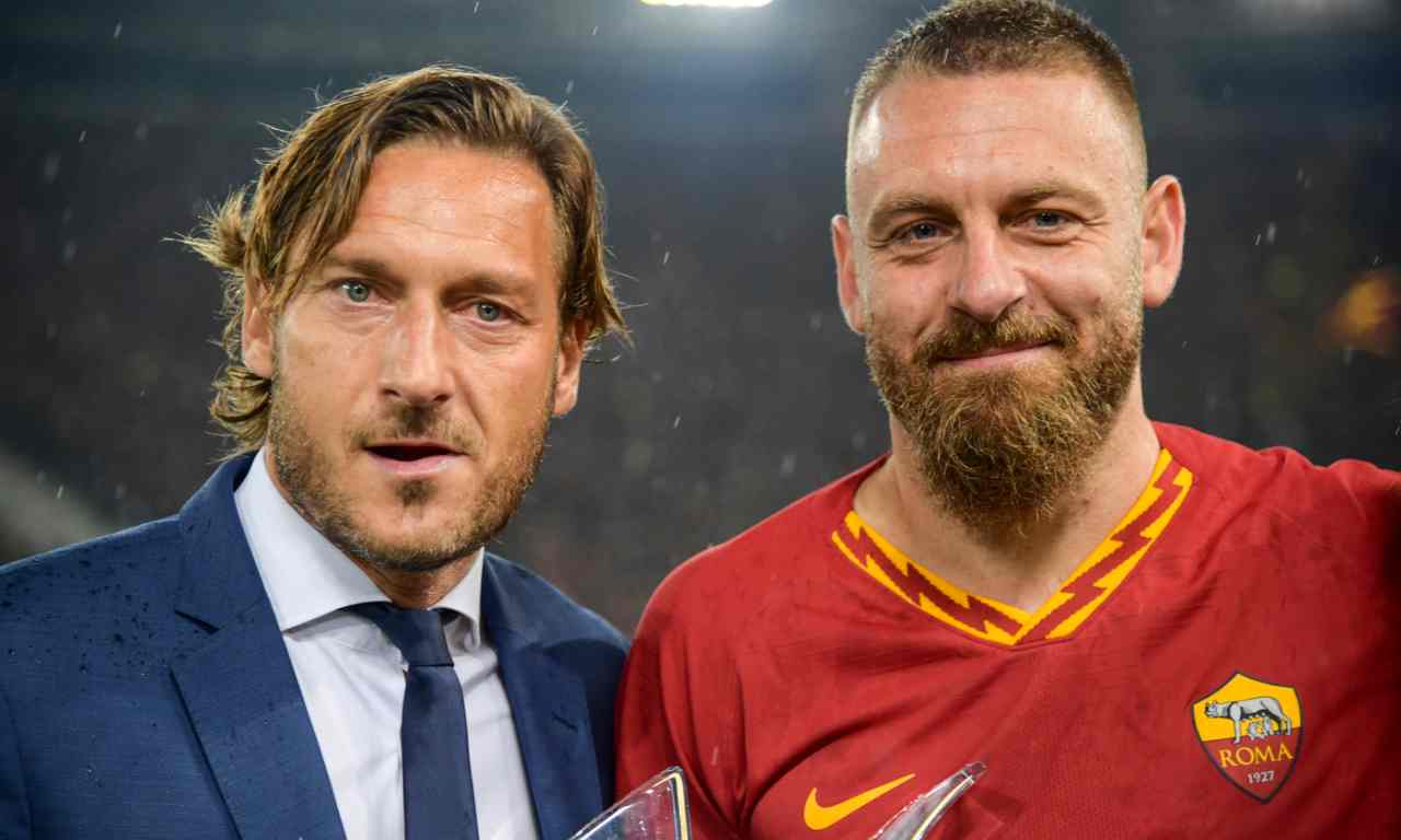 Totti De Rossi Roma Pellegrini