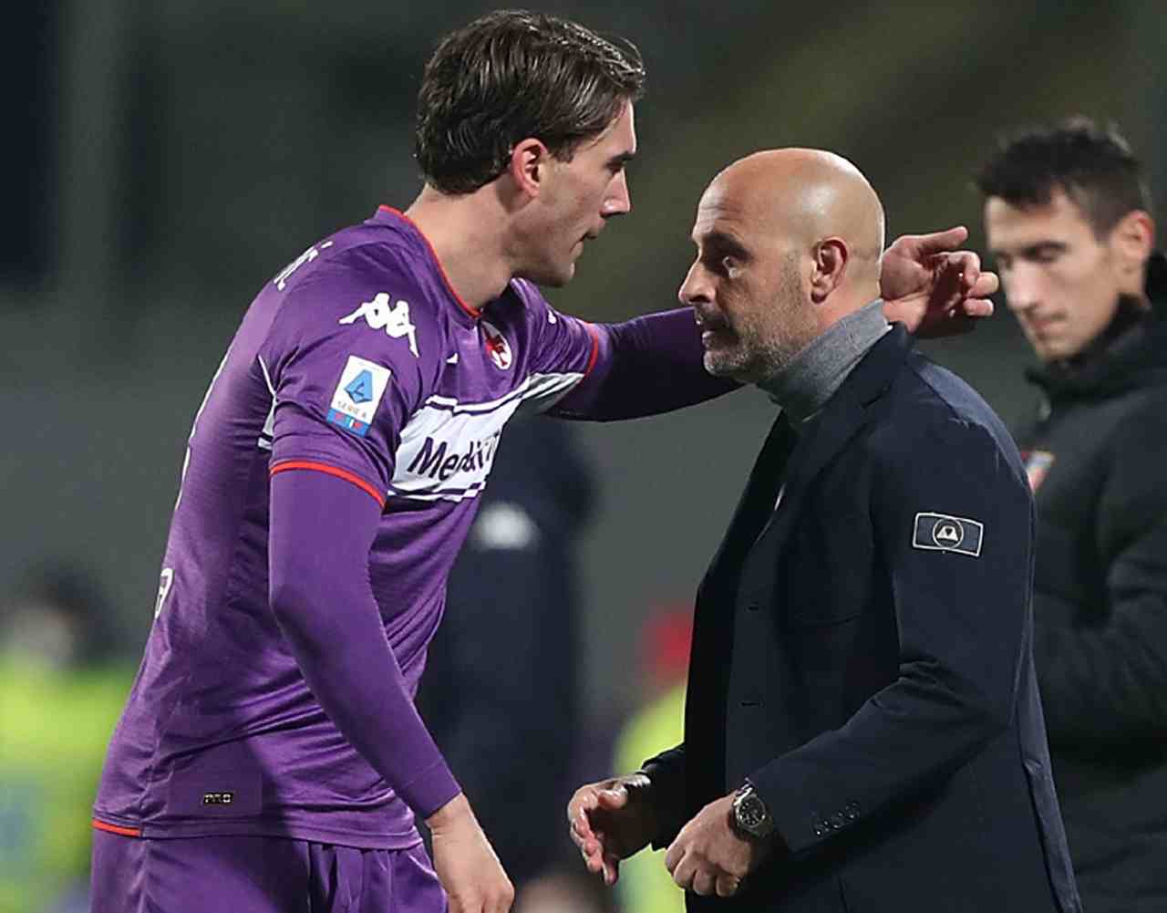 Fiorentina, Vincenzo Italiano e Dusan Vlahovic