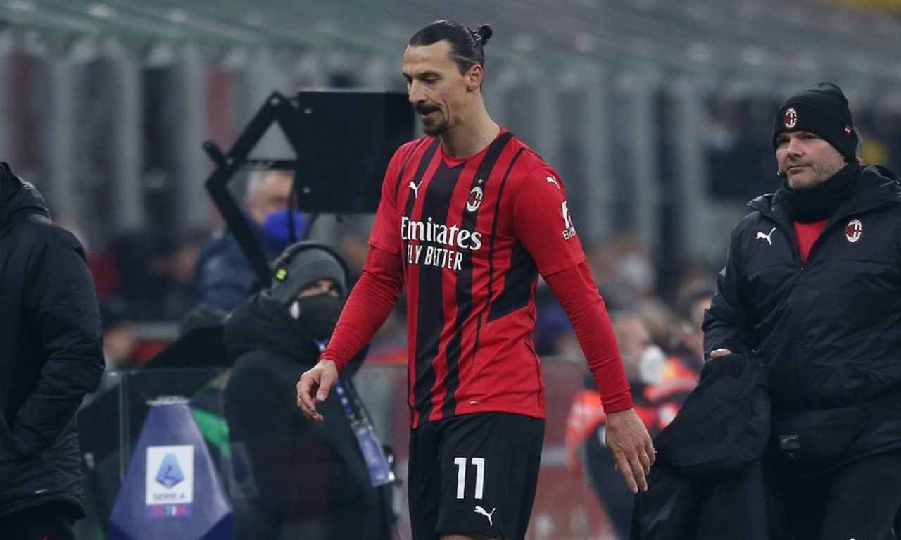 ibrahimovic ritiro gazidis milan