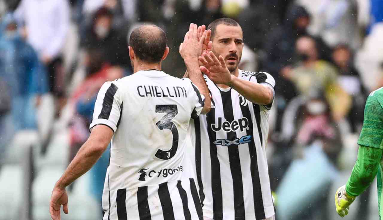 Bonucci e Chiellini, Lapresse, stopandgoal.com