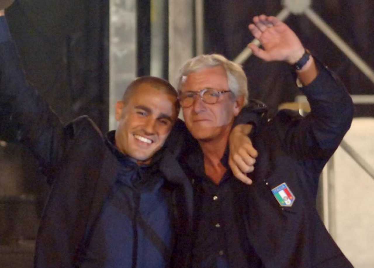 Italia, Cannavaro e Lippi - Stopandgoal.com (La Presse)