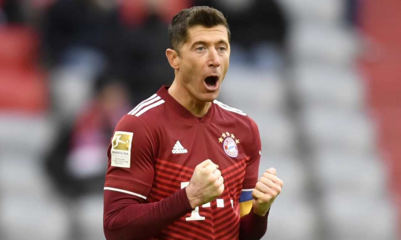 Lewandowski Bayern Monaco serie a