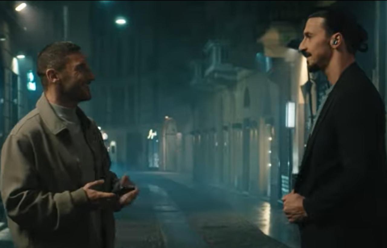 Totti e Ibrahimovic - Stopandgoal.com