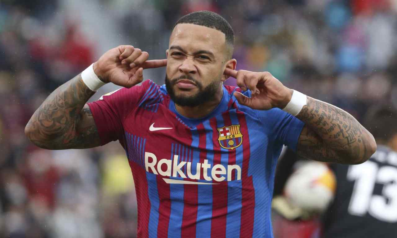 calciomercato Depay inter milan juventus