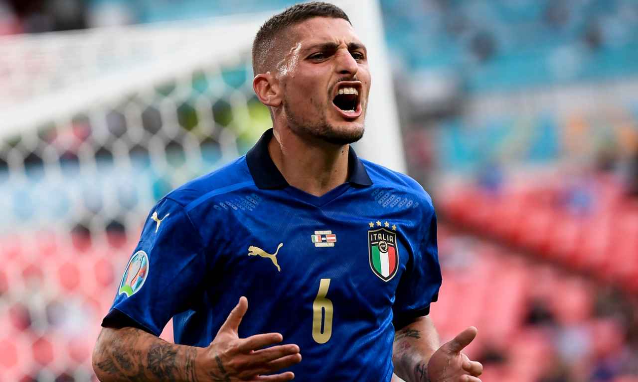 calciomercato Verratti Inter Roma