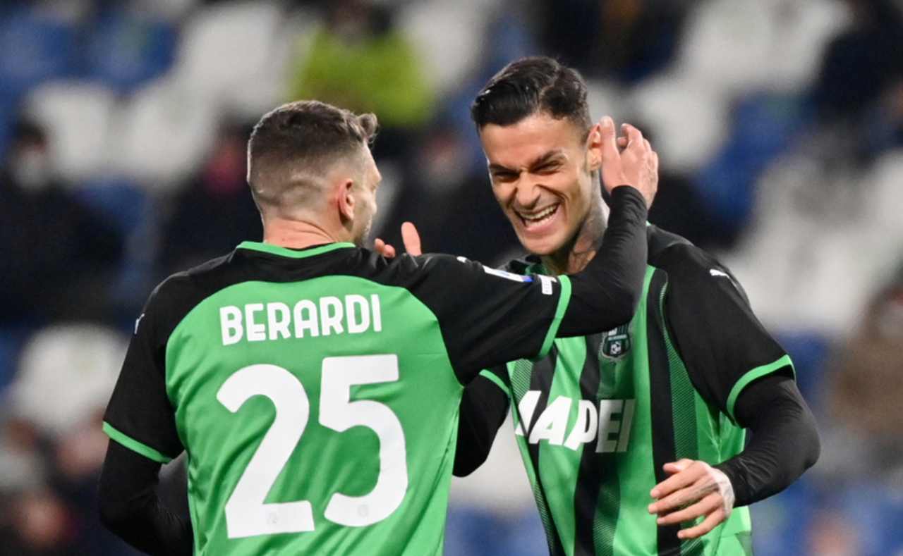 calciomercato berardi juventus sassuolo