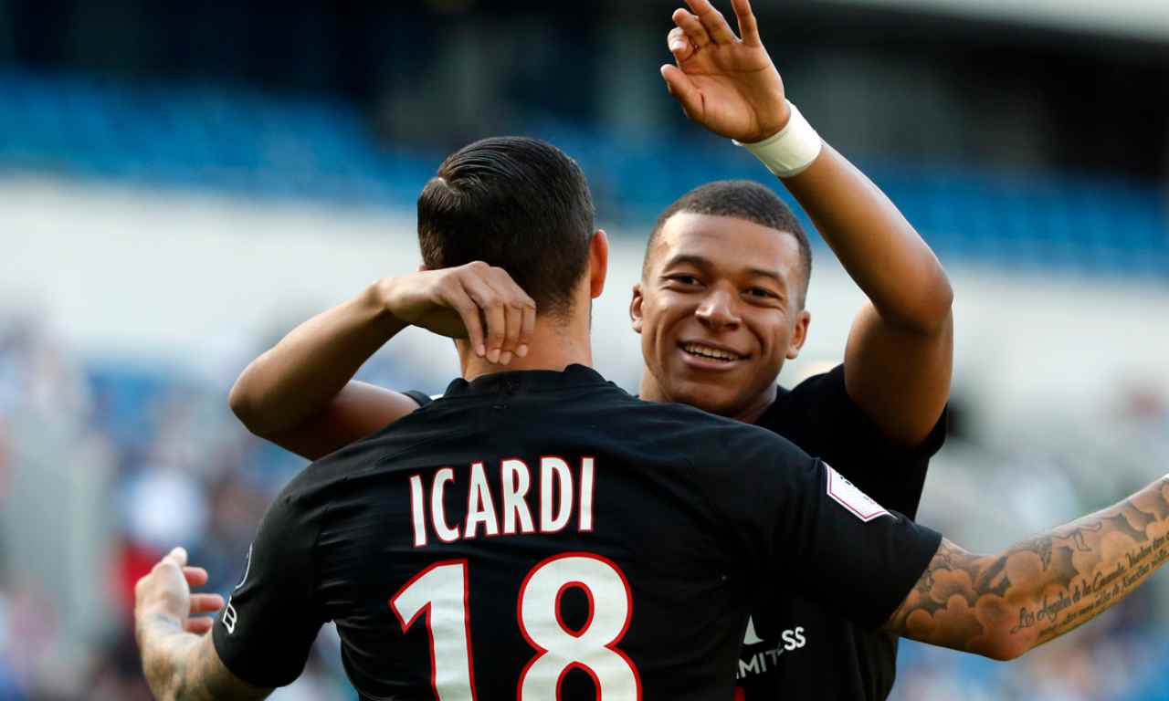 calciomercato paredes inter psg