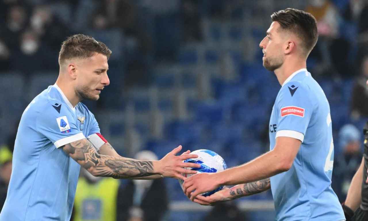 lazio milinkovic savic infortunio