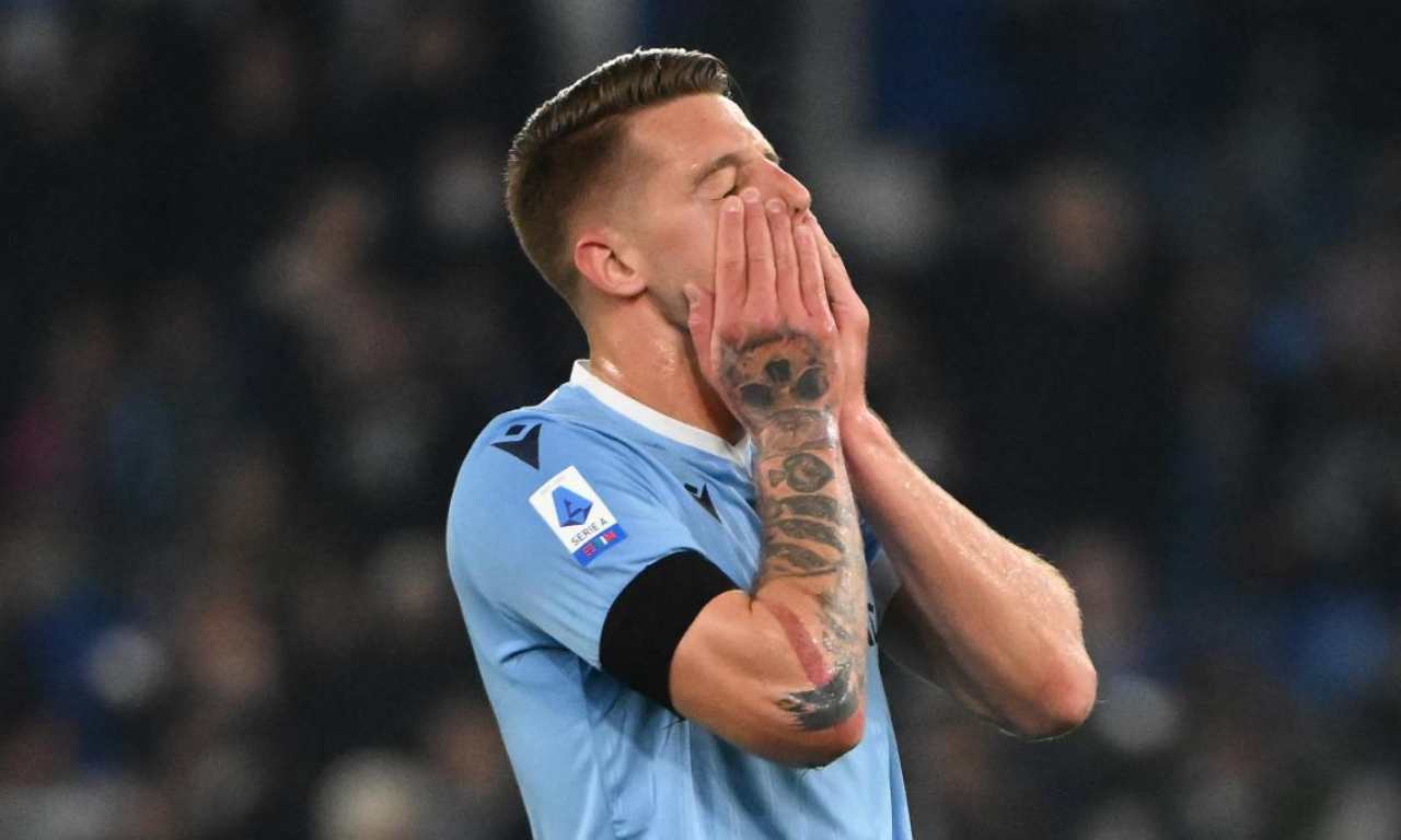 milinkovic savic lazio infortunio