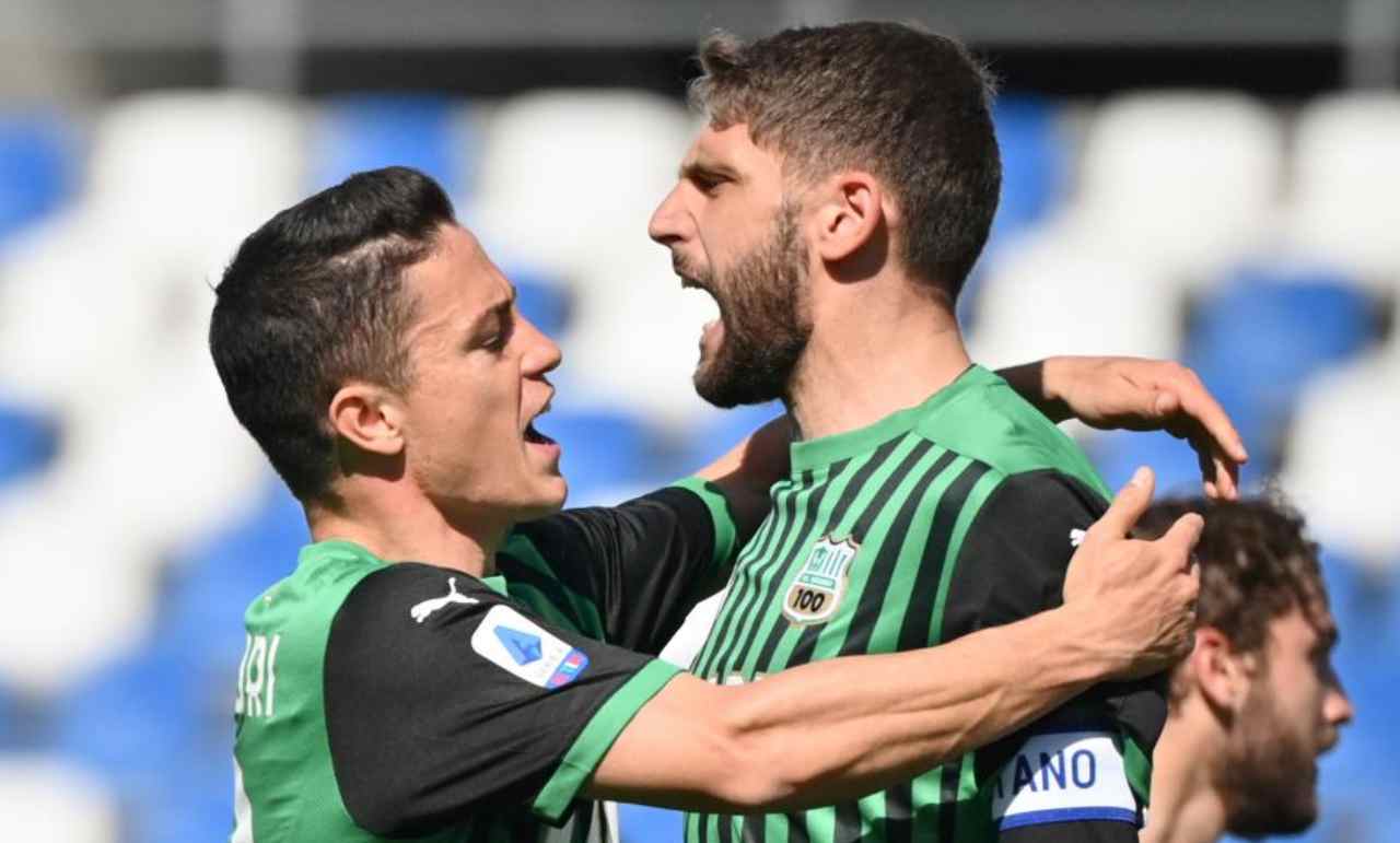 raspadori roma sassuolo juventus