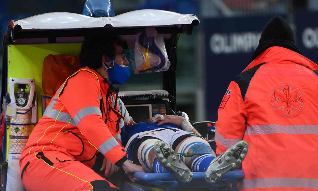 infortunio tonelli empoli tempi recupero