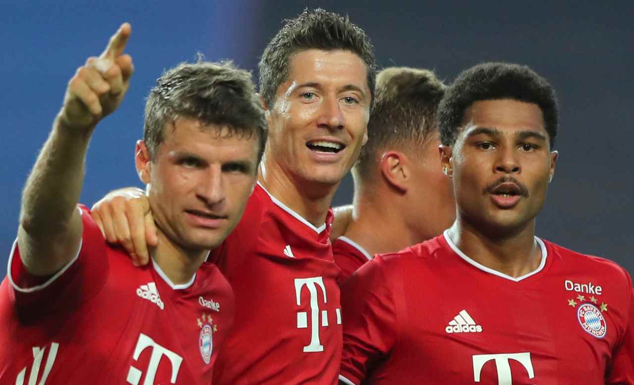 lewandowski Barcellona bayern monaco cifre