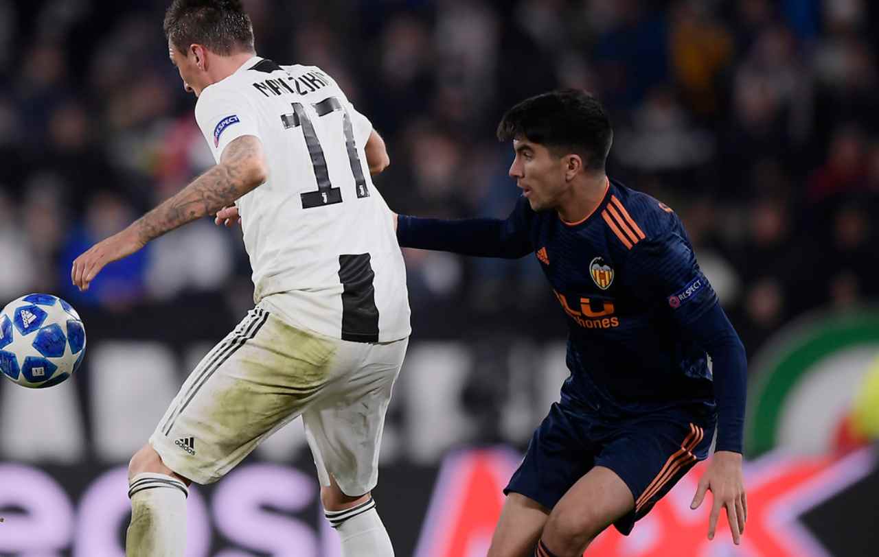 Carlos Soler contro la Juventus - Stopandgoal.com (La Presse)