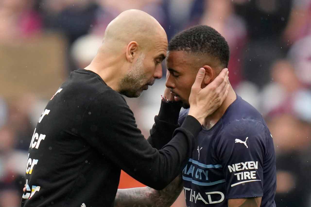 Gabriel Jesus e Guardiola - Stopandgoal.com (La Presse)