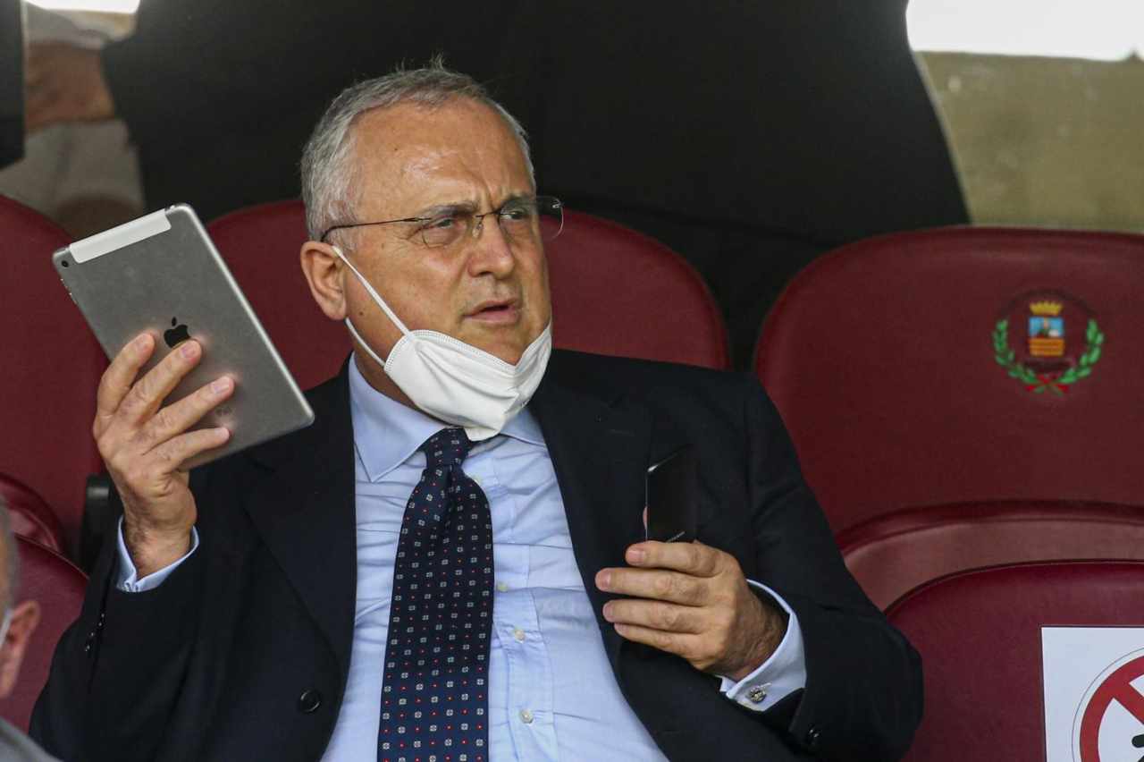 Lazio Lotito, Lapresse, stopandgoal.com