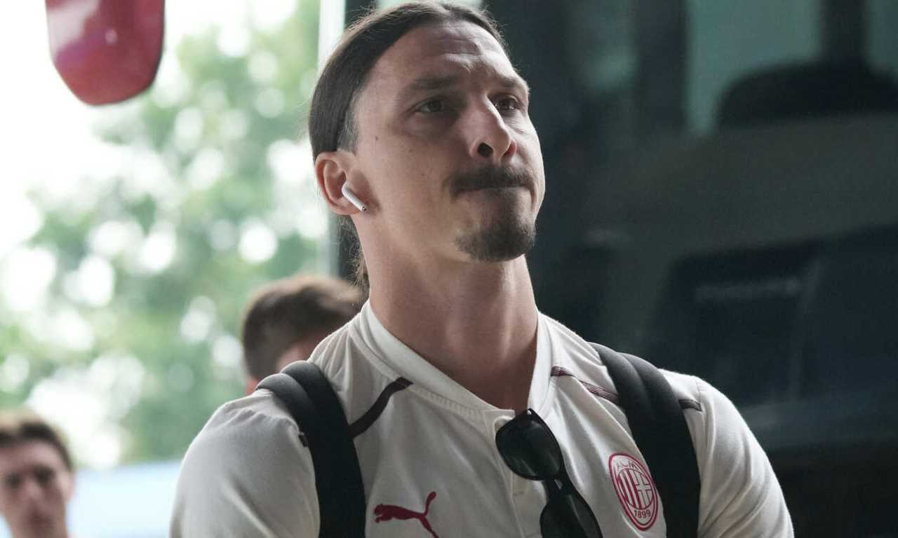 Milan ritiro Ibrahimovic conferenza stampa