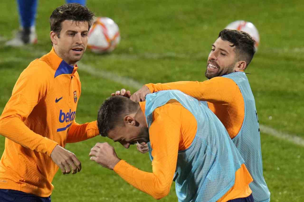 Piquè Jordi Alba Lenglet - Stopandgoal.com