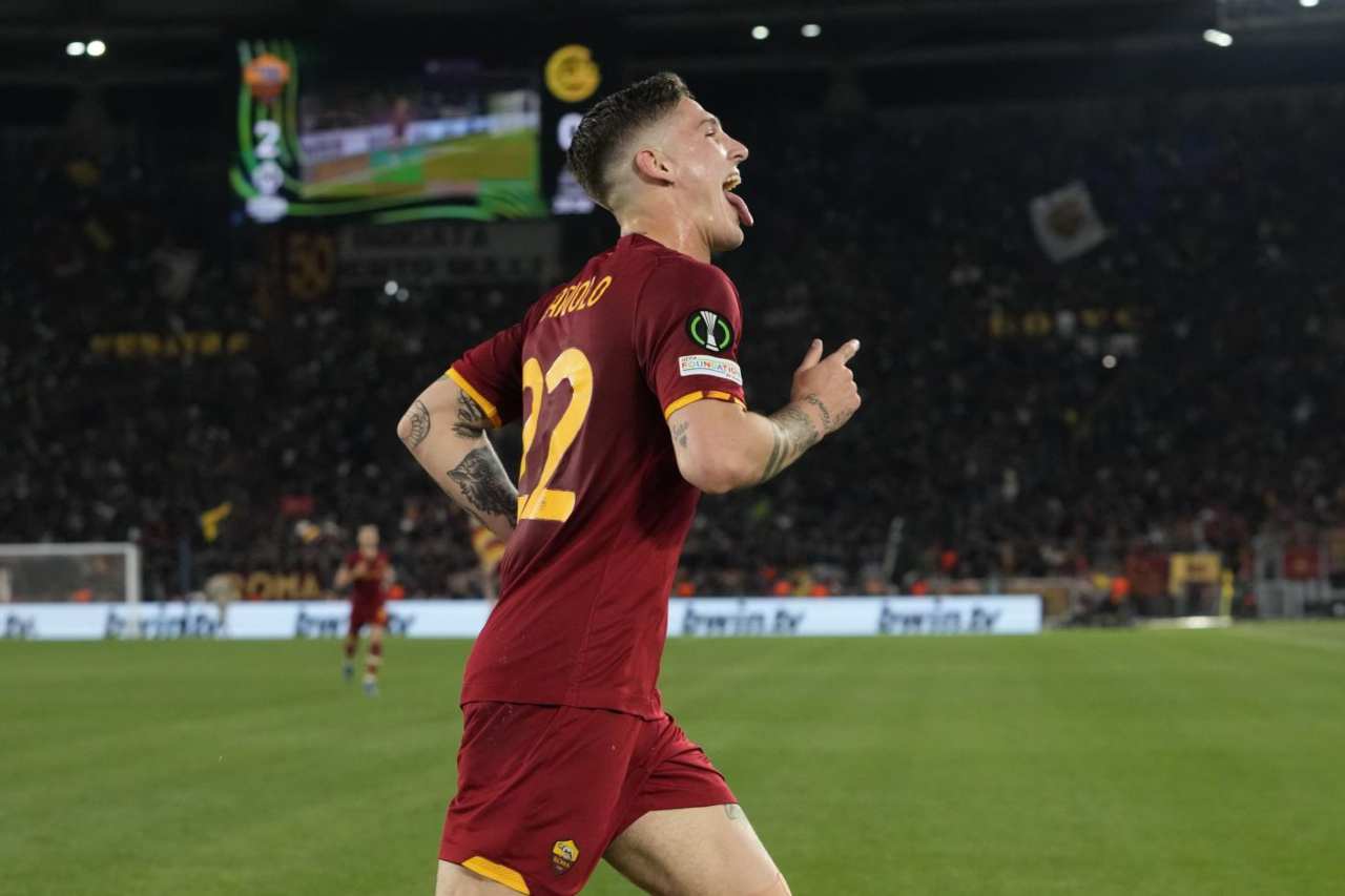 Roma Nicolò Zaniolo in Conference League - Stopandgoal.com (La Presse)