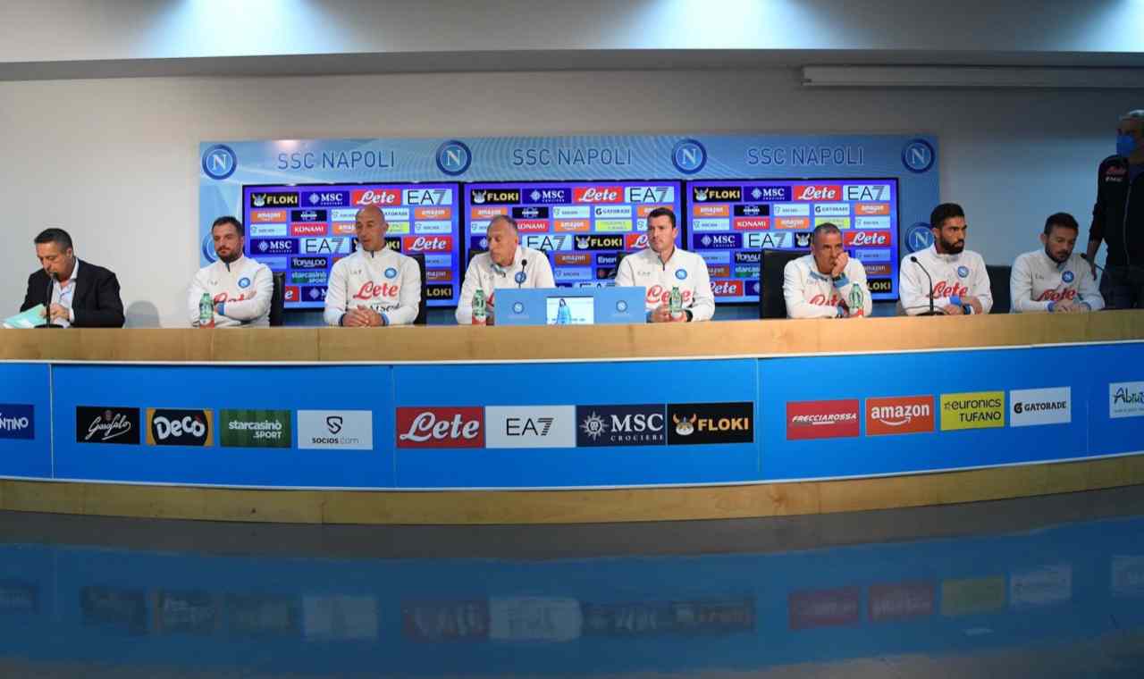 conferenza Napoli - Stopandgoal.com (Fonte foto: SSC Napoli)