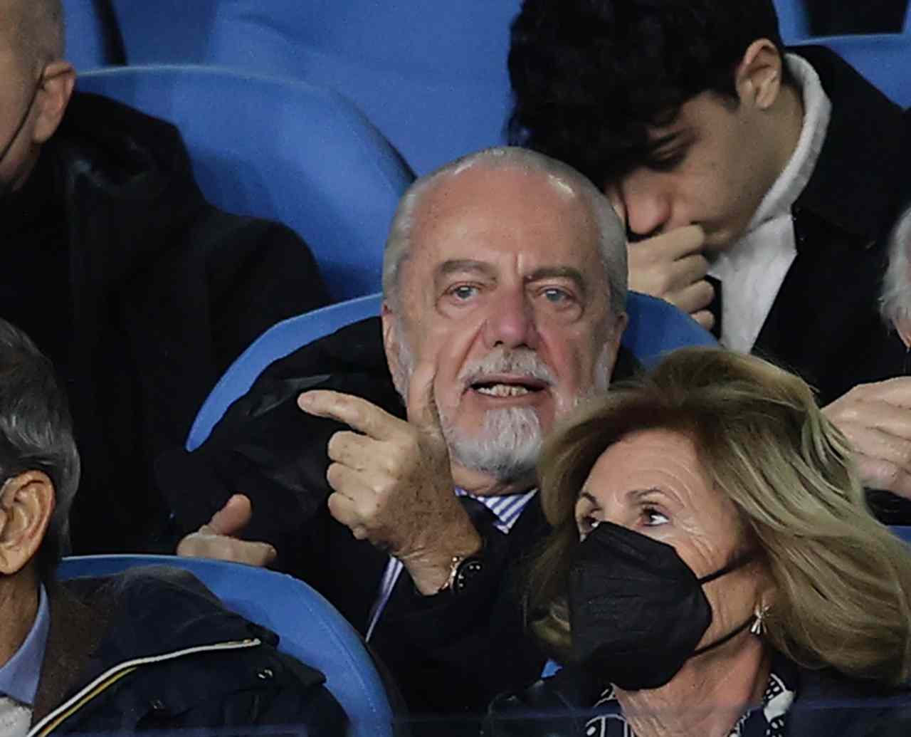 Aurelio De Laurentiis, stopandgoal.com (La Presse)