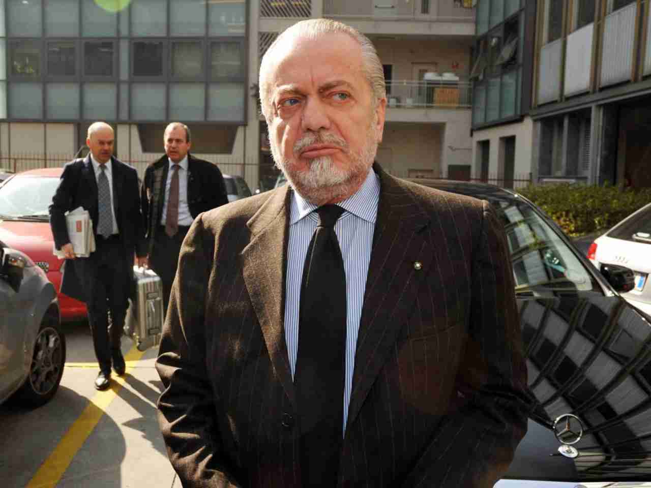 Aurelio De Laurentiis, cessione Napoli o Bari - Stopandgoal.com (La Presse)