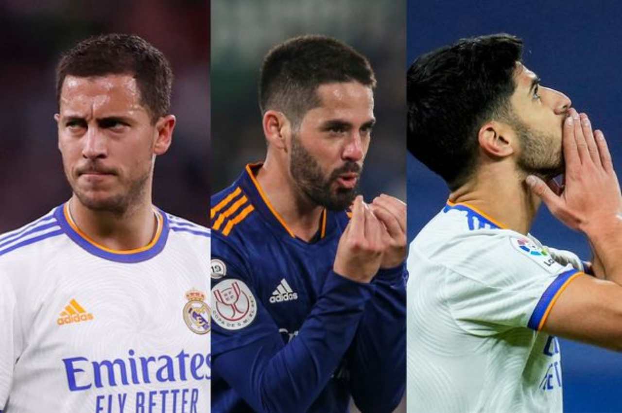 Hazard, Isco, Asensio