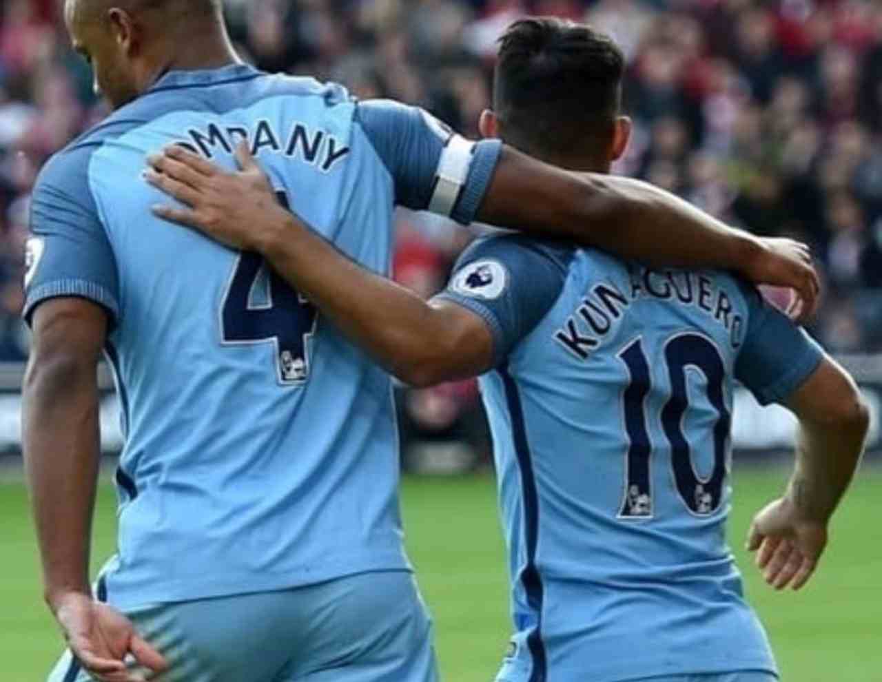 Kompany Aguero - Stopandgoal.com