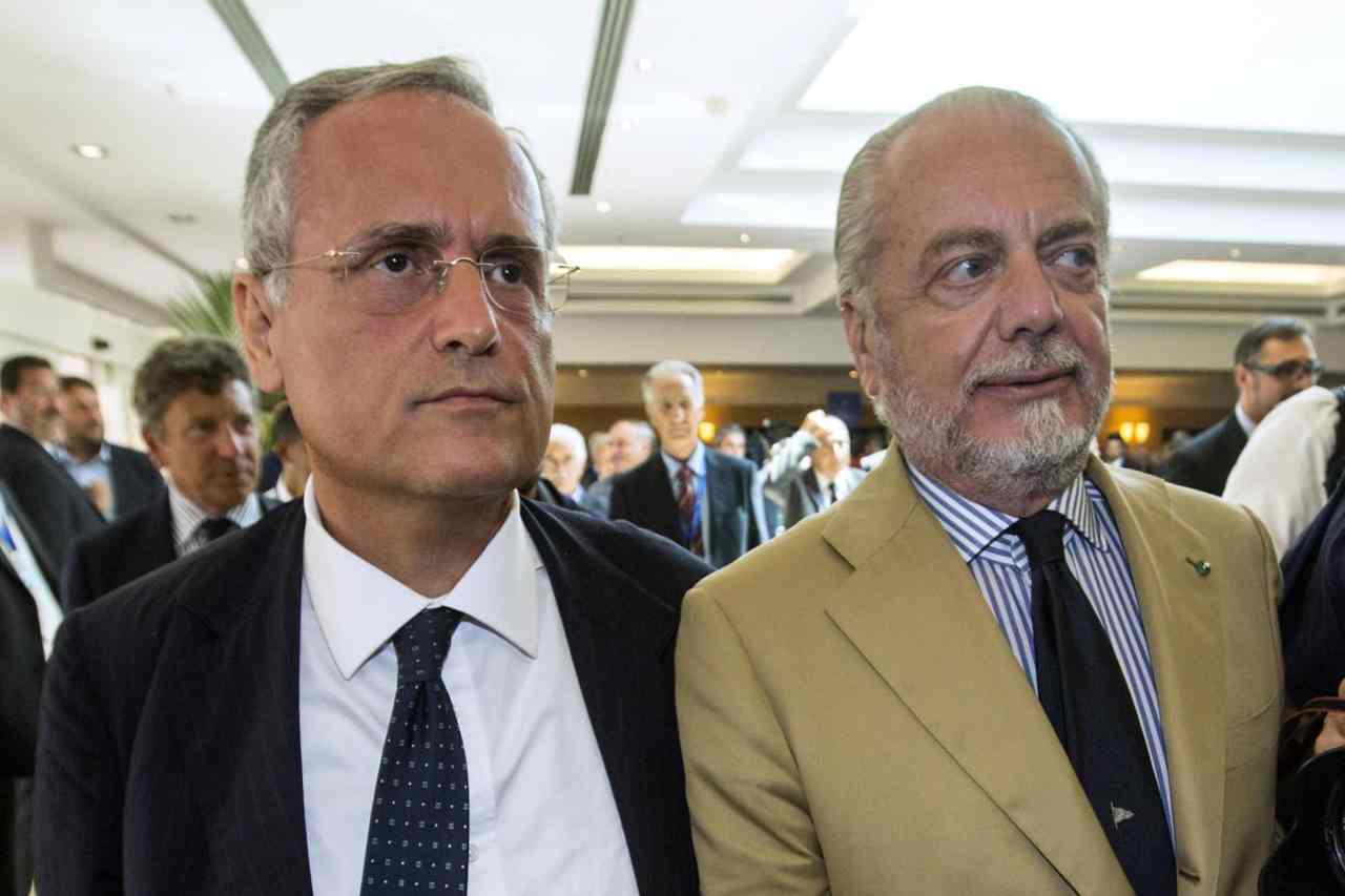 Lotito e De Laurentiis - Stopandgoal.com