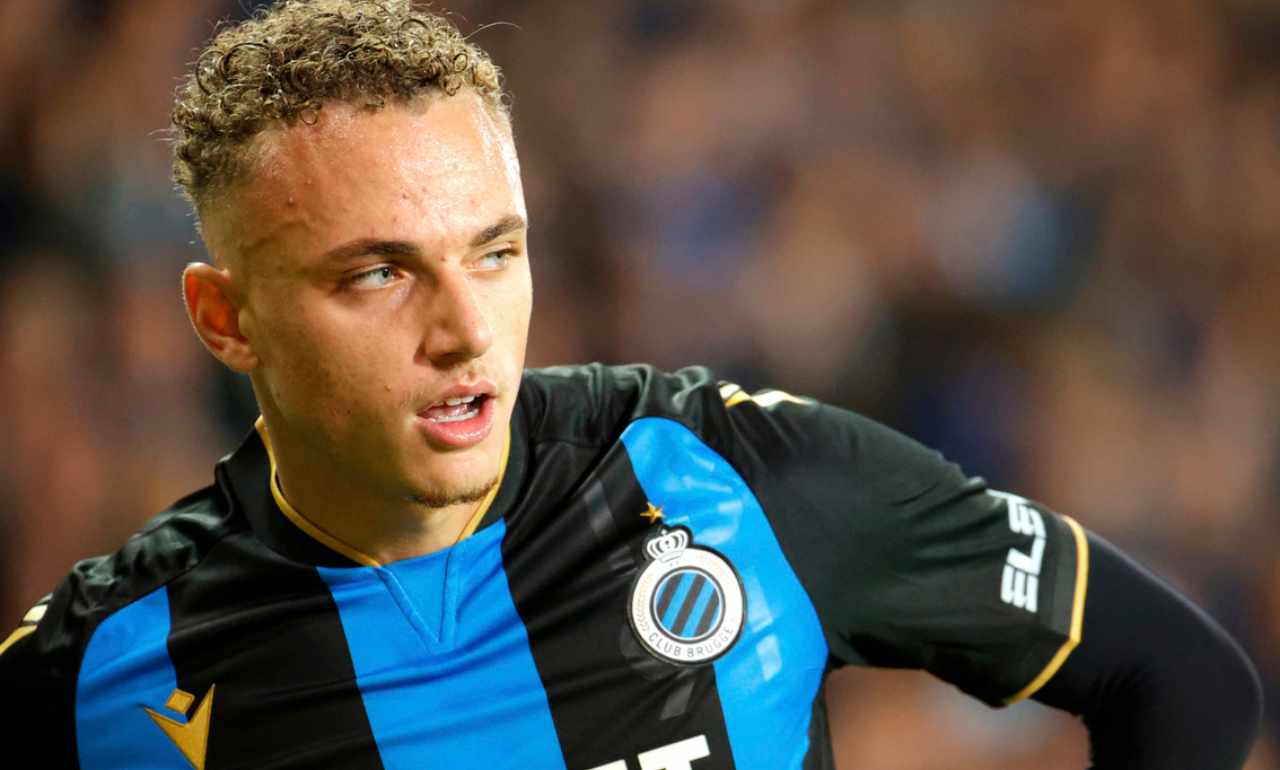 Noa Lang Milan Club Brugge