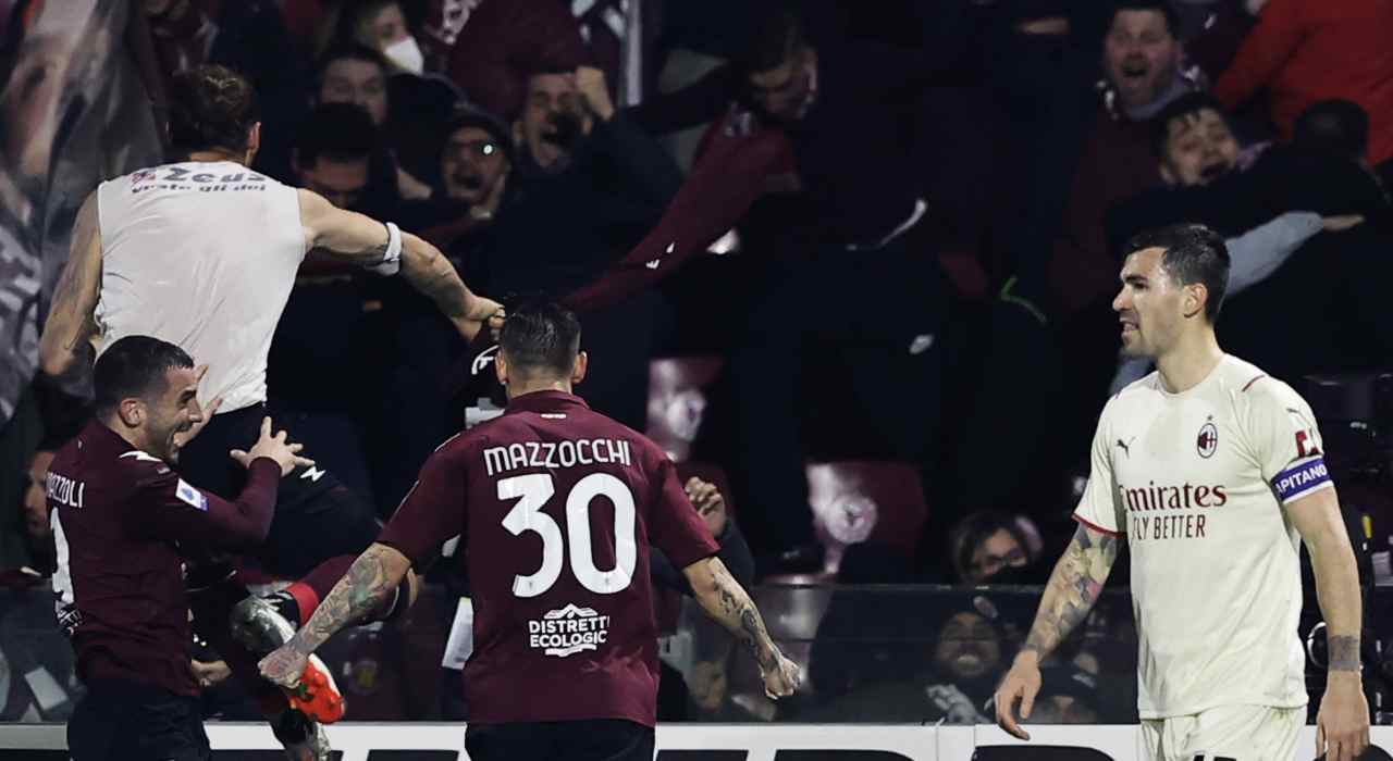 Salernitana vs Milan, stopandgoal.com (la Presse)