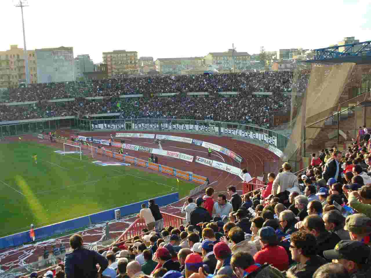 Stadio Massimino, Catania, stopandgoal.com (La Presse)
