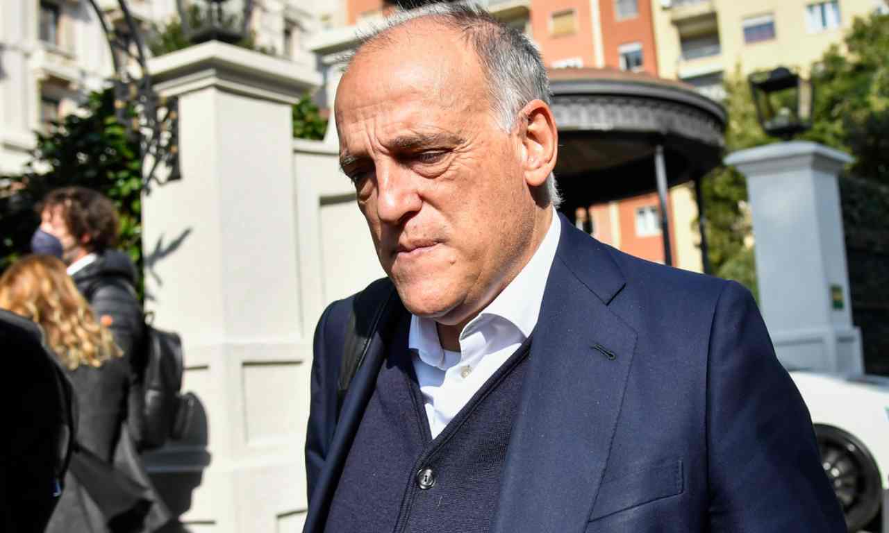 Tebas liga psg manchester city