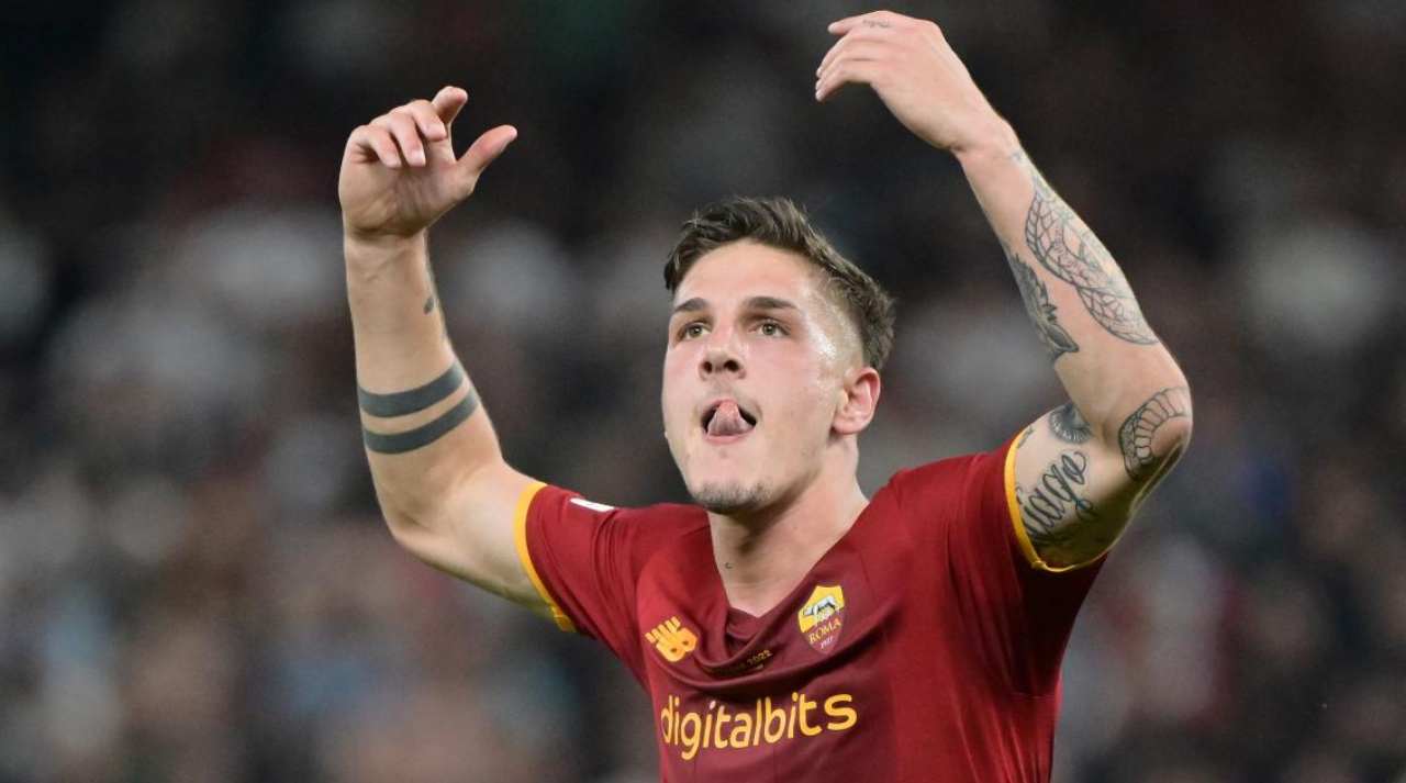 Zaniolo Milan Roma Saelemaekers