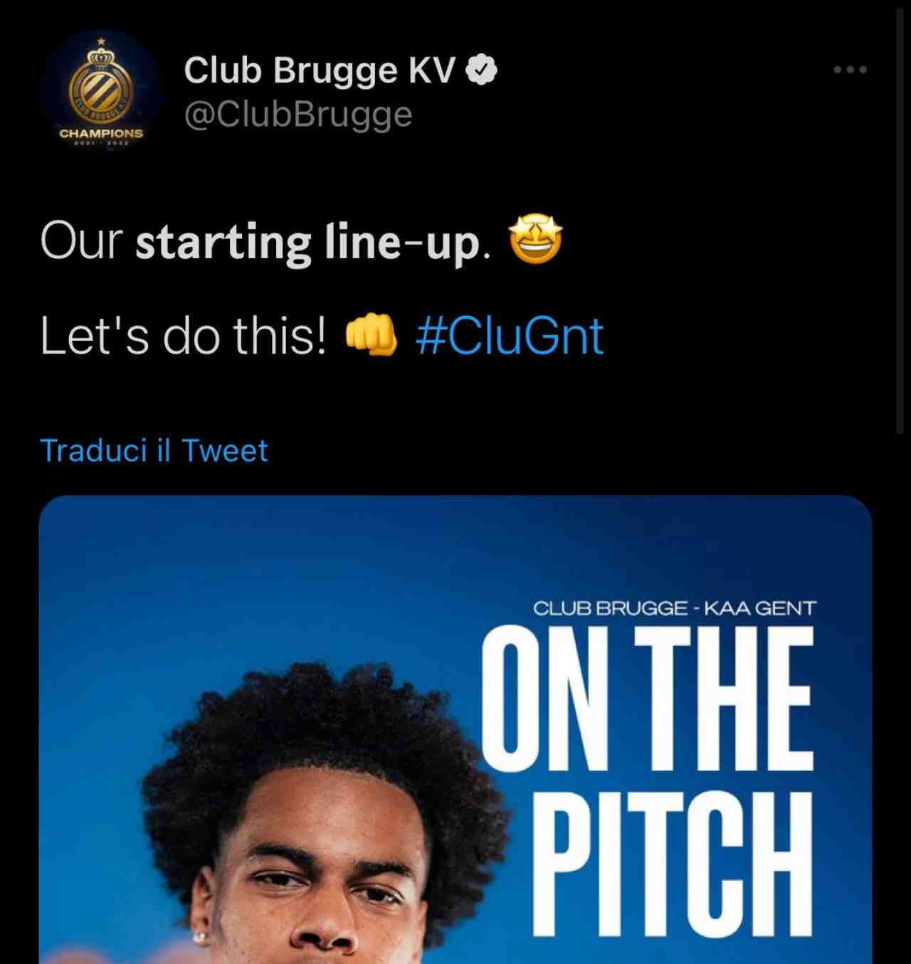 Calciomercato Milan, stopandgoal.com (Twitter @ClubBrugge)