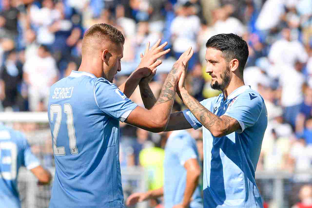 Milinkovic Savic e Luis Alberto, calciomercato Juventus, stopandgoal.com (La Presse)