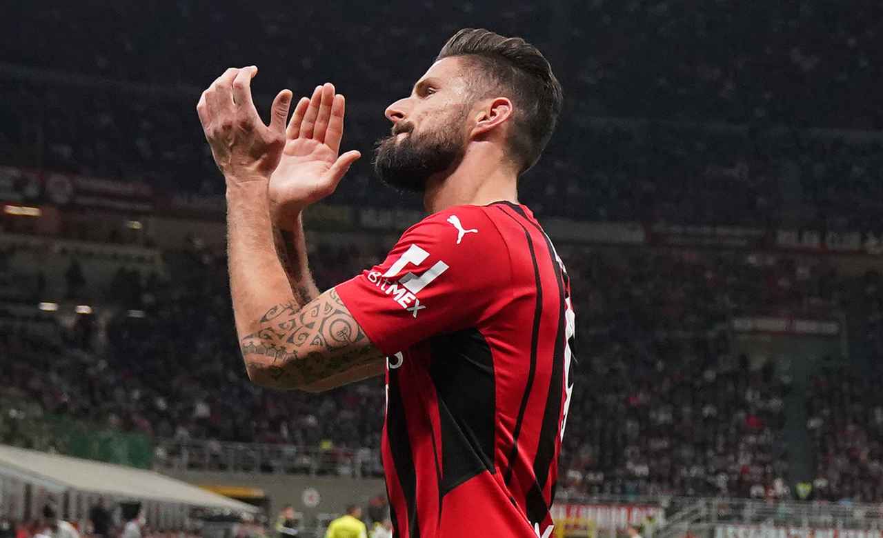 Rinnovo Giroud Milan