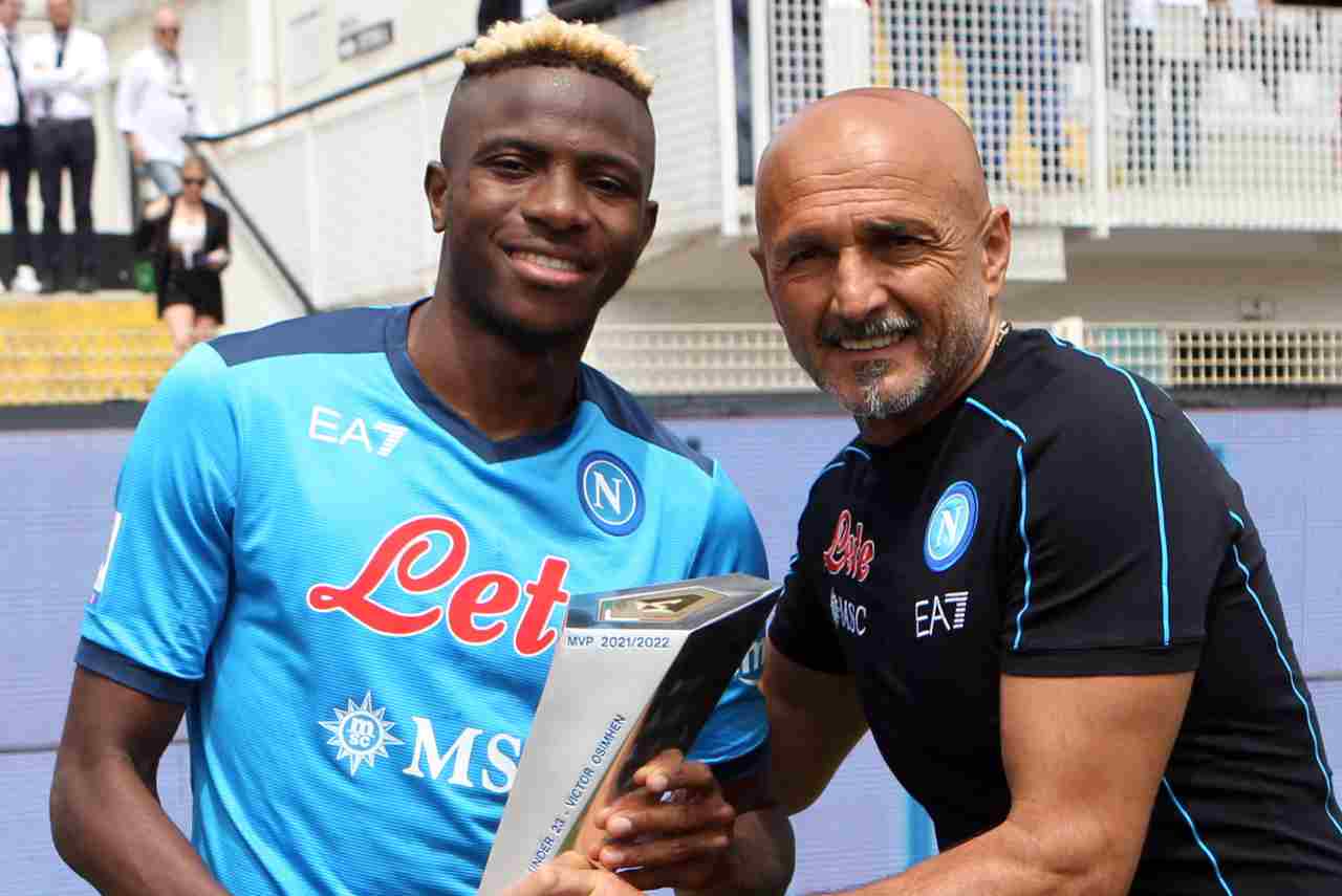 Osimhen e Spalletti, Napoli. - stopandgoal.com (La Presse)