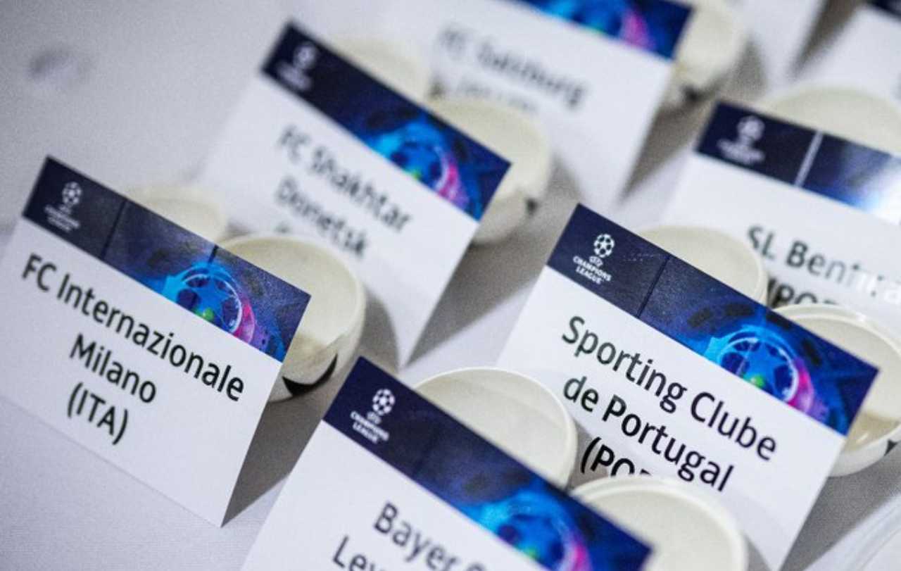 Sorteggi Champions League 2023