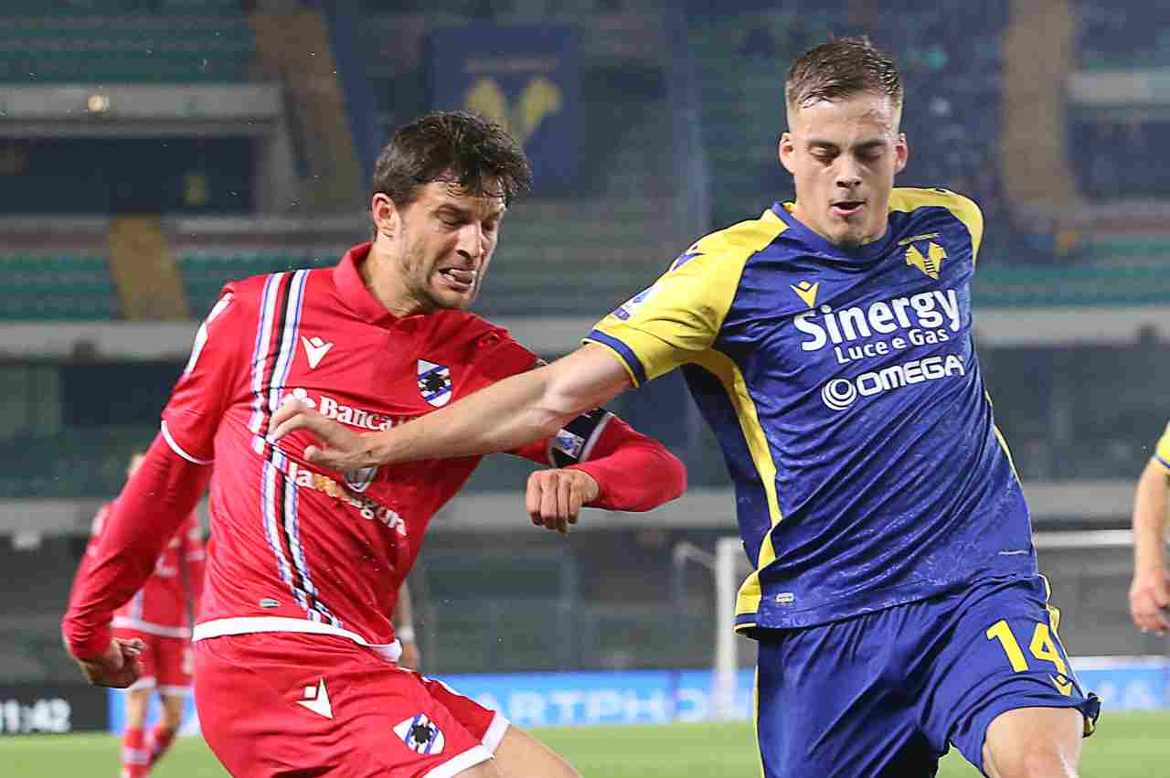 Hellas Verona-Sampdoria, Serie A - stopoandgoal.com (La Presse)