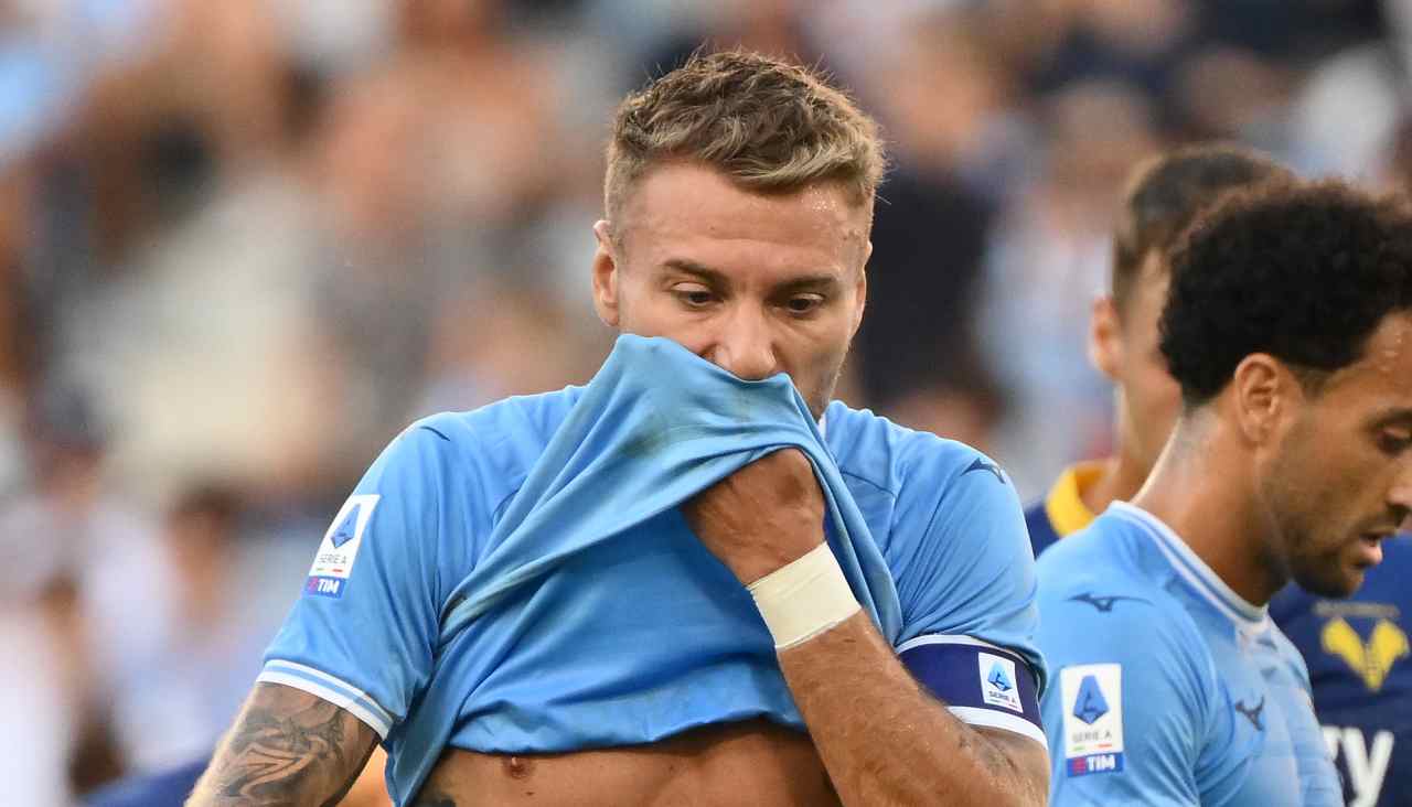 Infortunio Ciro Immobile, Lazio - stopandgoal.com (La Presse)